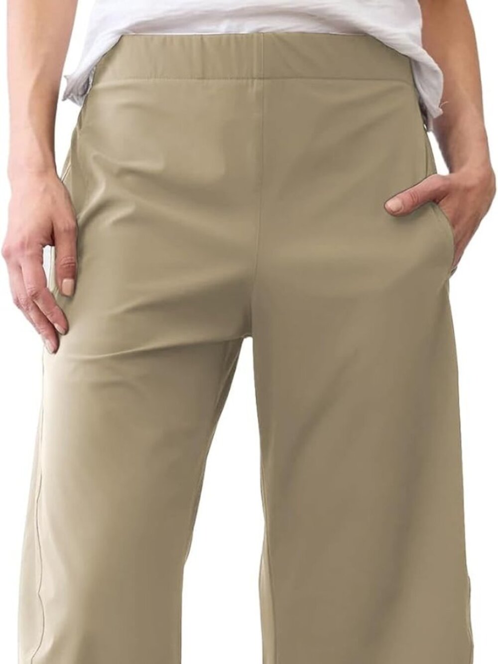 Songling Womens Barrel Pants Wide Leg High Waisted